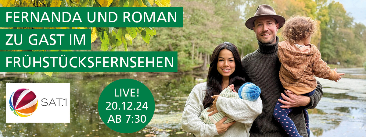 SAT.1 Frühstücksfernsehen – morgen mit Roman und Fernanda in den Tag starten!