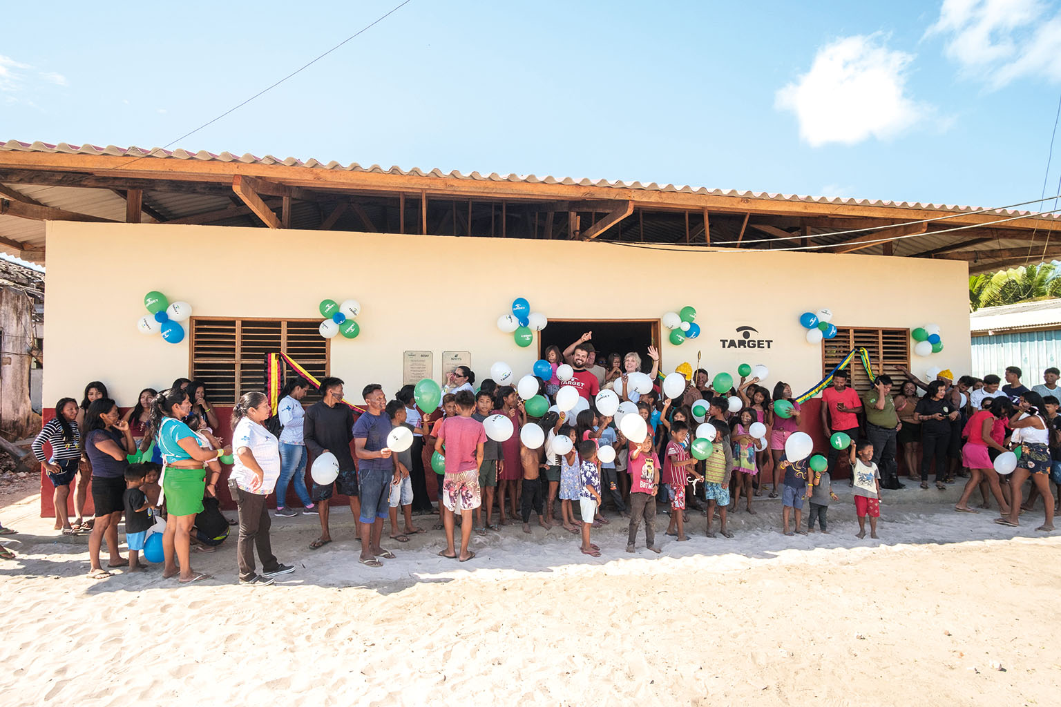 Krankenstation in Waro Apompo