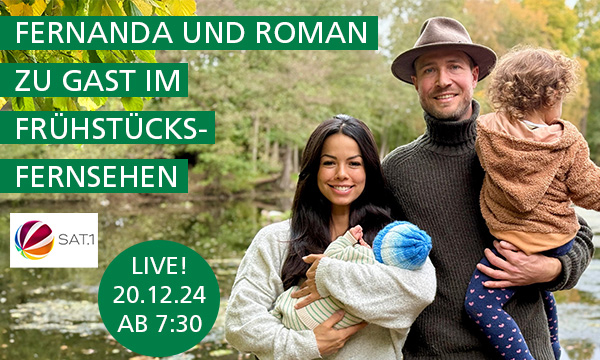 SAT.1 Frühstücksfernsehen – morgen mit Roman und Fernanda in den Tag starten!